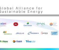 Logos der Mitglieder der Global Alliance for Sustainable Energy - sie wollen erneuerbare Energien nachhaltiger machen