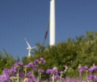 Zu sehen ist Windpark von ERG. Photovoltaik-Großanlagen in Deutschland sollen ein neues Standbein werden.