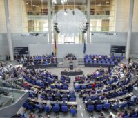 Blick auf Plenarsaal des Bundestag - was kann hier nach dem Ampel-Chrash noch beschlossen werden?