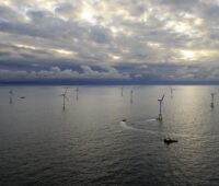 Alpha Ventus, ein Windtestfeld in der Nordsee, dient der Erforschung der Offshore-Elektrolyse.