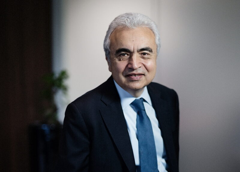 Portrait des IEA-Präsidenten Fatih Birol.