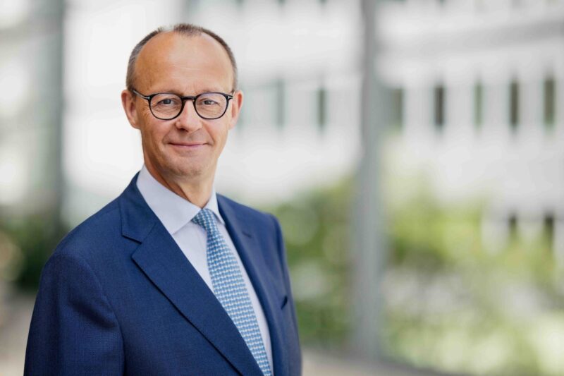 Portraitfoto von Friedrich Merz, CDU-Kanzlerkandidat