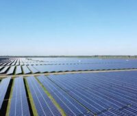 Im Bild ein Photovoltaik-Solarpark, Goldbeck Solar Investment Ukraine ist eine Joint Venture für den ukrainischen Markt.