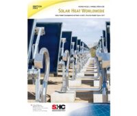Zu sehen ist das Deckblatt der Solarthermie-Studie Solar Heat Worldwide 2021 der Internationalen Energieagentur.