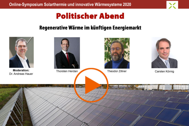Video des Politischen Abends beim Symposium Solarthermie.