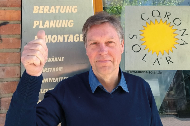 Ulf Hansen-Röbbel, Geschäftsführer Corona Solar GmbH, Hannover.