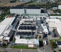 m Bild das Tiefkühllager von Unilever in Heppenheim, das als Energiespeicher dient.