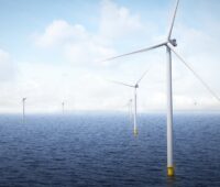 Im Bild ein Offshore-Windpark von Vattenfall, das Unternehmen stellt auf der WindEnergy Hamburg Initiativen vor, die die Biodiversität in Windparks verbessern sollen.