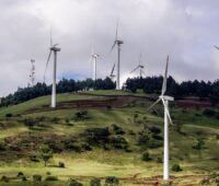 Windpark in Kenia, Symbol für Energiewende und Energieerzeugung in Afrika