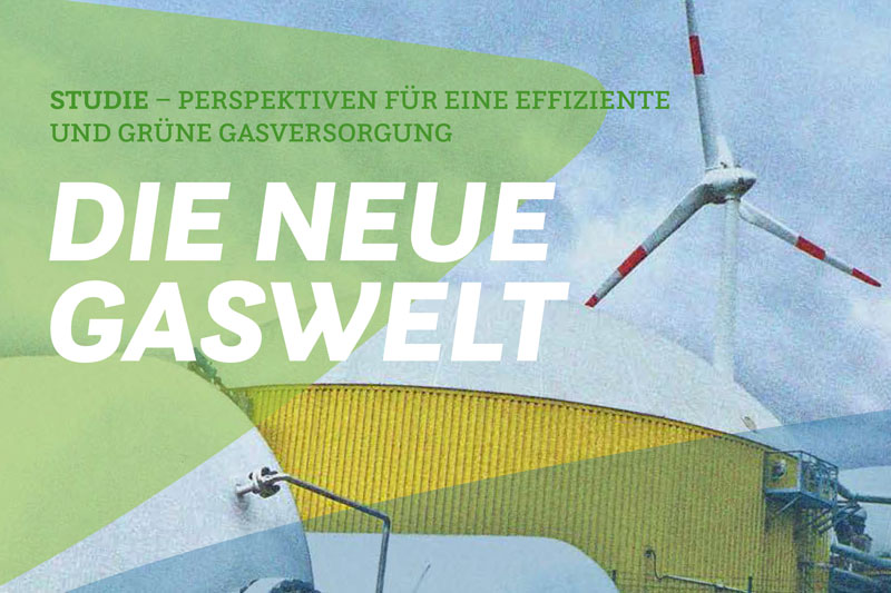 Titelseite der Studie "Die neue Gaswelt"