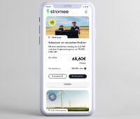 Im Bild die Stromee-App, mit der auch der Wärmepumpen-Stromtarif gemanagt werden kann.